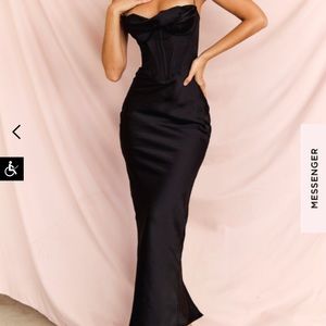 House of Cb Charmaine Dress in Black
